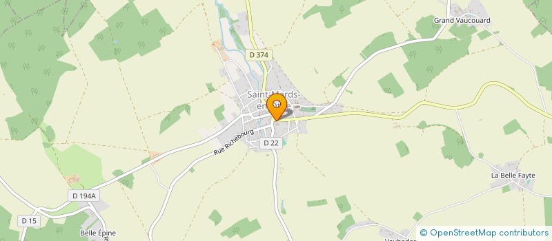 localisation de l'entreprise MONSIEUR SEBASTIEN LOMBART  VULAINES