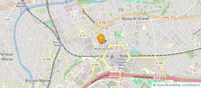 localisation de l'entreprise MONSIEUR SEBASTIEN LONGCHAMPS  NOISY-LE-GRAND