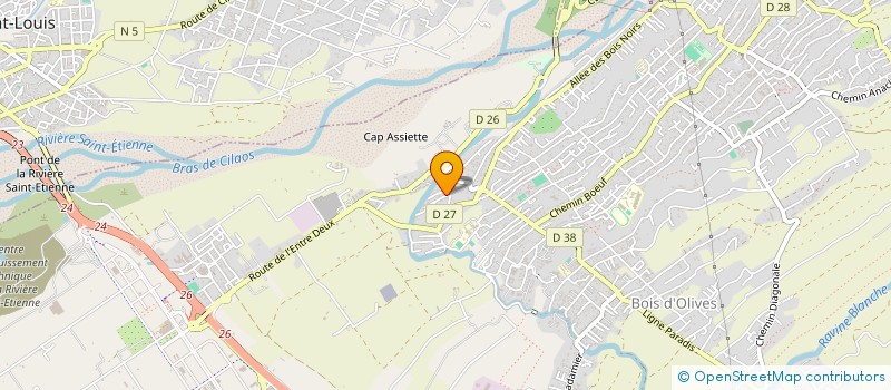 localisation de l'entreprise MONSIEUR SEBASTIEN LONGIN  SAINT-PIERRE