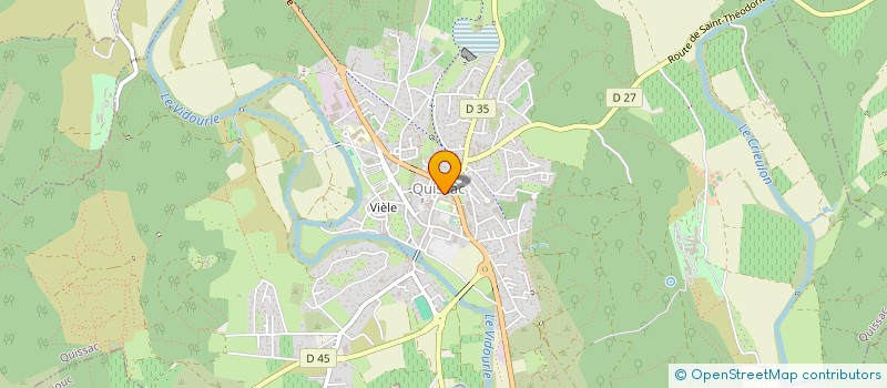 localisation de l'entreprise MONSIEUR SEBASTIEN LOPEZ  QUISSAC