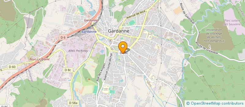 localisation de l'entreprise MONSIEUR SEBASTIEN LOPEZ à GARDANNE