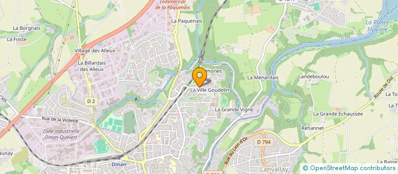 localisation de l'entreprise MONSIEUR SEBASTIEN LOPEZ à DINAN