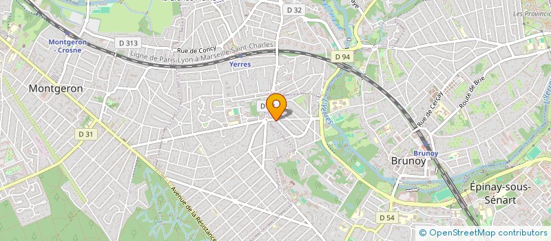 localisation de l'entreprise MONSIEUR SEBASTIEN LOPEZ  BRUNOY