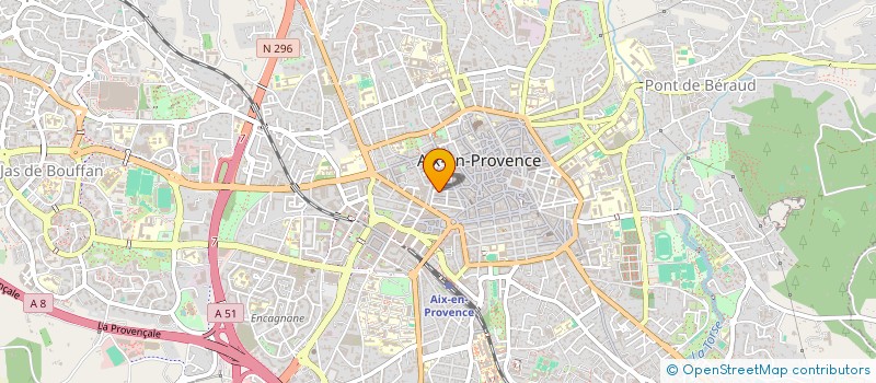 localisation de l'entreprise MONSIEUR SEBASTIEN LOPEZ  AIX-EN-PROVENCE