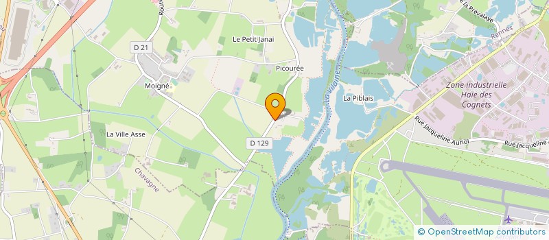 localisation de l'entreprise MONSIEUR SEBASTIEN LORAND  LE RHEU