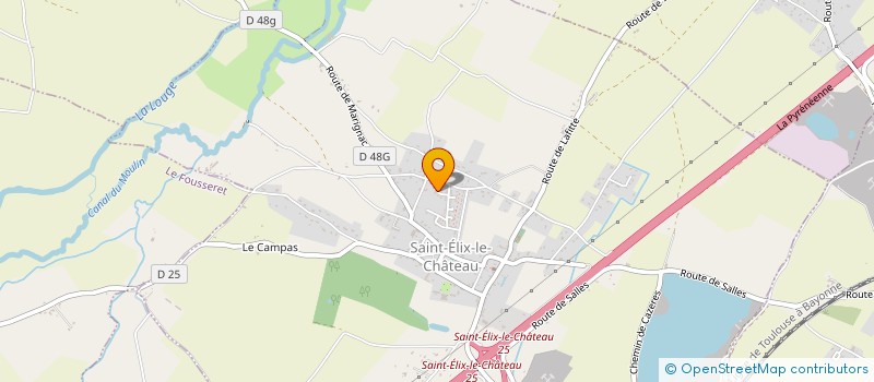 localisation de l'entreprise MONSIEUR SEBASTIEN LOTTIN à SAINT-ELIX-LE-CHATEAU