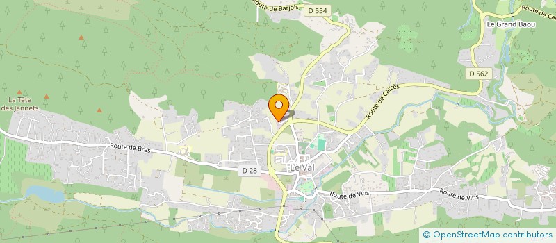 localisation de l'entreprise MONSIEUR SEBASTIEN LOUIS à LE VAL