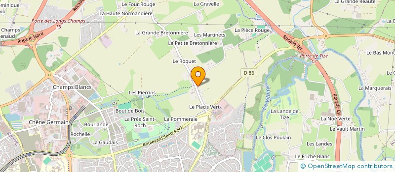 localisation de l'entreprise MONSIEUR SEBASTIEN LOUISON  CESSON-SEVIGNE