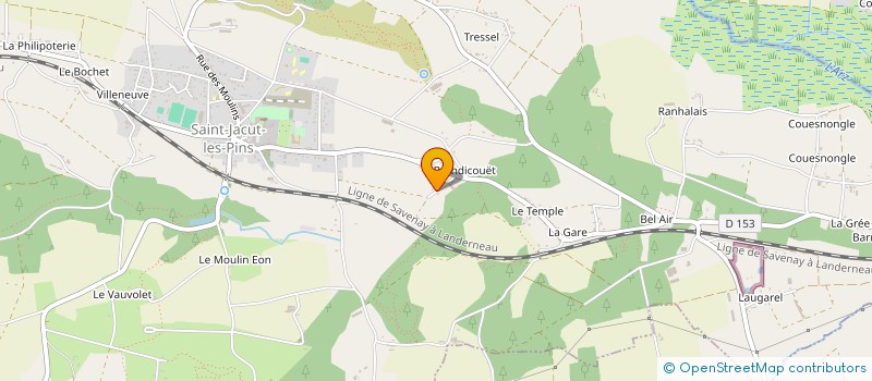 localisation de l'entreprise MONSIEUR SEBASTIEN LOURY  SAINT-JACUT-LES-PINS