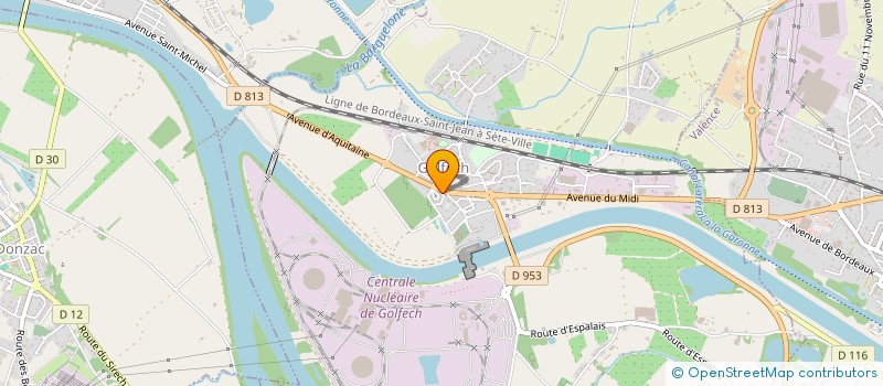 localisation de l'entreprise MONSIEUR SEBASTIEN LOUSSERT  CASTELSAGRAT