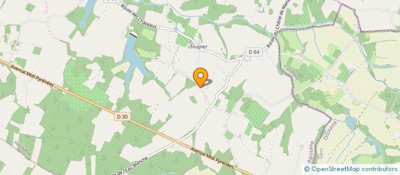 localisation de l'entreprise MONSIEUR SEBASTIEN LOUSTALOT  HONTANX