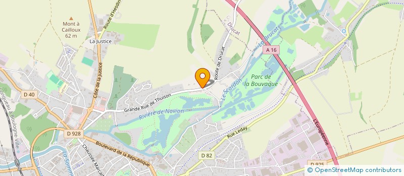 localisation de l'entreprise MONSIEUR SEBASTIEN LOUVET  ABBEVILLE