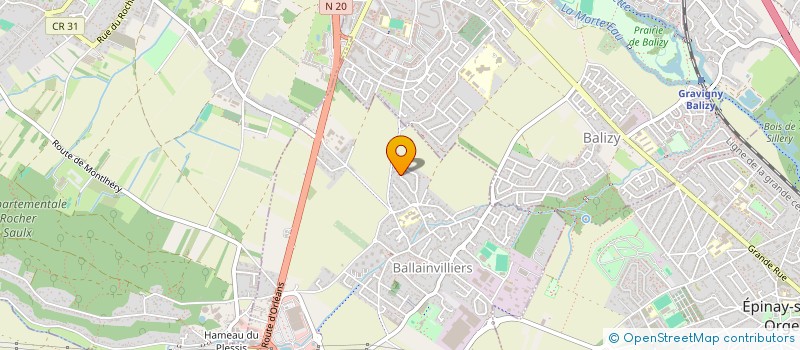 localisation de l'entreprise MONSIEUR SEBASTIEN LUBRANO DI SBARAGLIONE à LONGJUMEAU