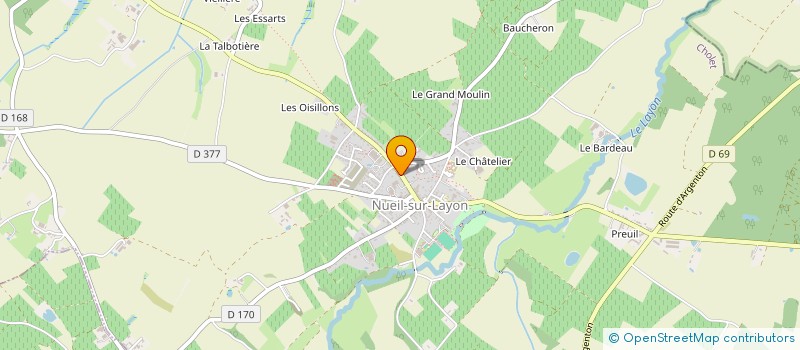 localisation de l'entreprise MONSIEUR SEBASTIEN LUCAZEAU à LYS-HAUT-LAYON
