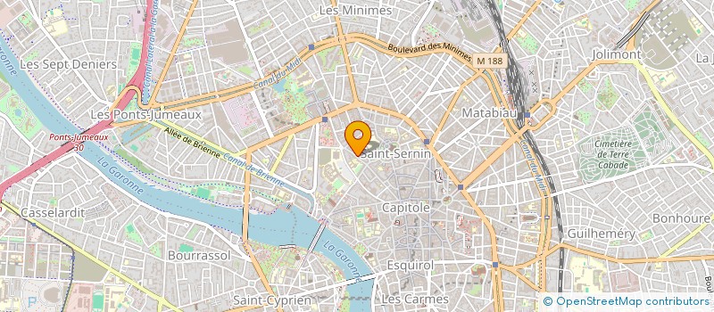 localisation de l'entreprise MONSIEUR SEBASTIEN LUCCIONI à TOULOUSE