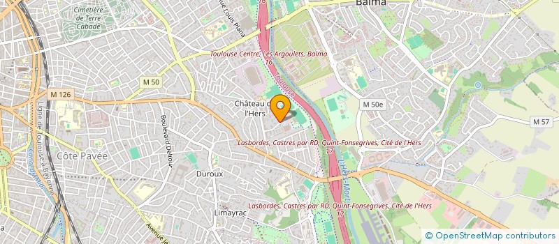 localisation de l'entreprise MONSIEUR SEBASTIEN LUGARDON à TOULOUSE