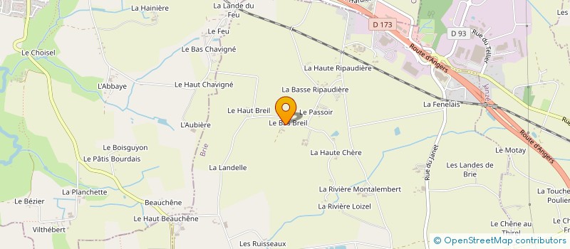localisation de l'entreprise MONSIEUR SEBASTIEN LUNEL à BRIE