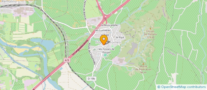 localisation de l'entreprise MONSIEUR SEBASTIEN LUQUET  FOURNES