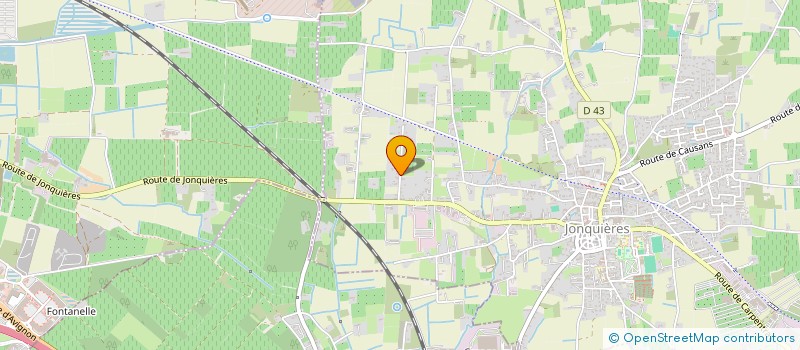 localisation de l'entreprise MONSIEUR SEBASTIEN LURIE  JONQUIERES