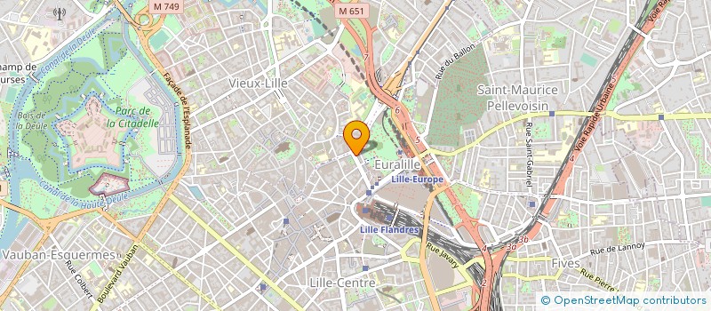 localisation de l'entreprise MONSIEUR SEBASTIEN LUYCKX à LILLE