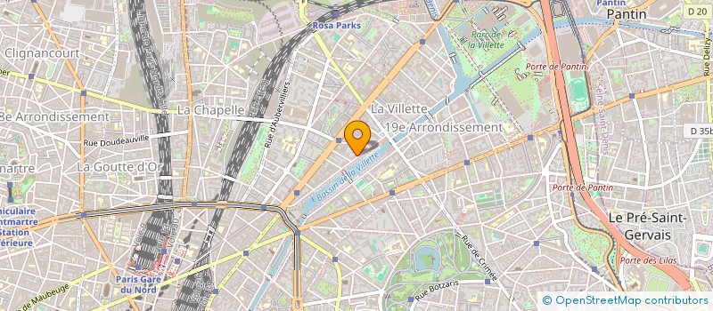 localisation de l'entreprise MONSIEUR SEBASTIEN LYKY  PARIS