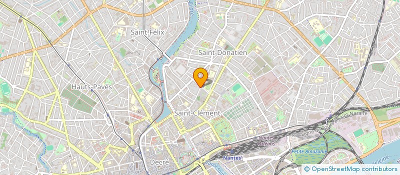 localisation de l'entreprise MONSIEUR SEBASTIEN MABIT  NANTES