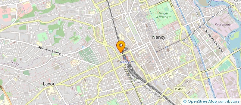 localisation de l'entreprise MONSIEUR SEBASTIEN MACHIN à NANCY