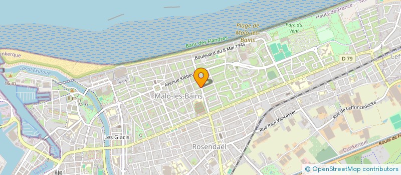 localisation de l'entreprise MONSIEUR SEBASTIEN MAES à DUNKERQUE
