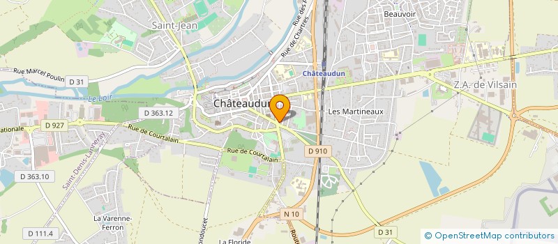 localisation de l'entreprise MONSIEUR SEBASTIEN MAGAR à CHATEAUDUN