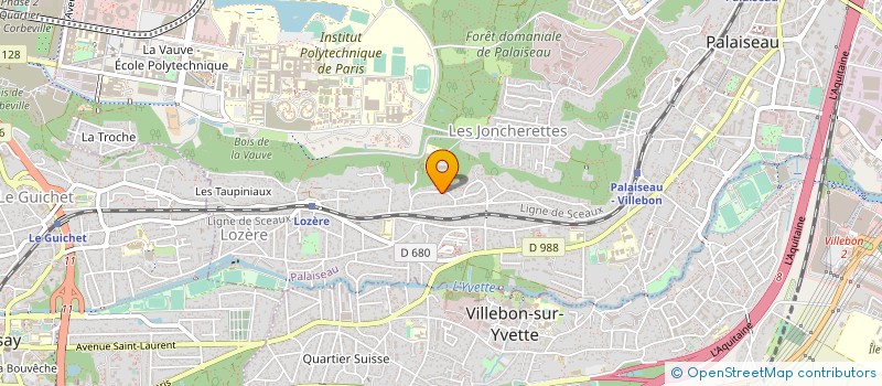 localisation de l'entreprise MONSIEUR SEBASTIEN MAGNAVAL à PALAISEAU