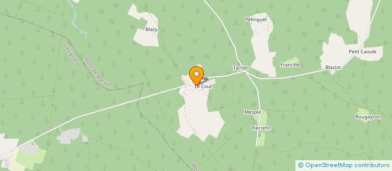 localisation de l'entreprise MONSIEUR SEBASTIEN MAGNES  MEZOS