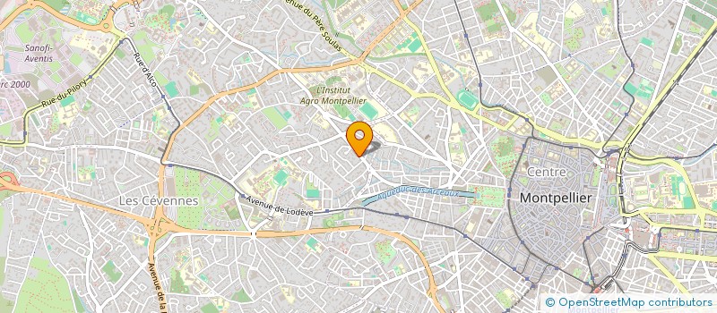 localisation de l'entreprise MONSIEUR SEBASTIEN MAGUB à MONTPELLIER