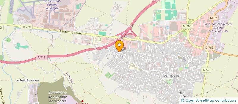 localisation de l'entreprise MONSIEUR SEBASTIEN MAITRE  LEMPDES