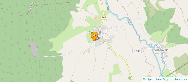 localisation de l'entreprise MONSIEUR SEBASTIEN MAJORKIEWIEZ à CIRFONTAINES-EN-AZOIS