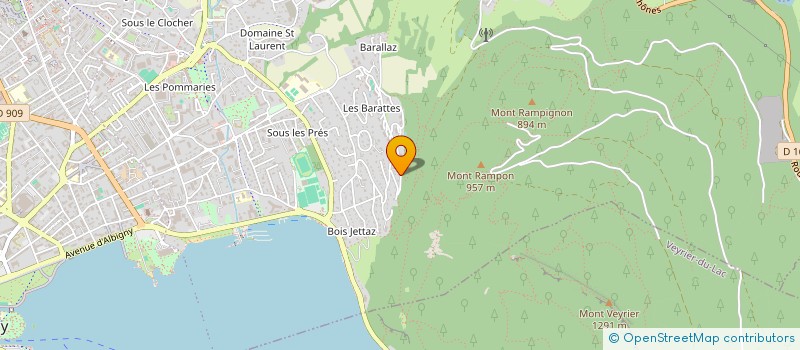 localisation de l'entreprise MONSIEUR SEBASTIEN MALESSON à ANNECY