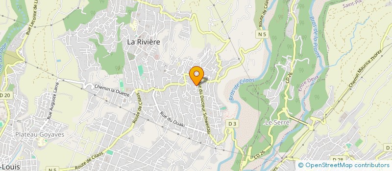 localisation de l'entreprise MONSIEUR SEBASTIEN MALET à SAINT-LOUIS