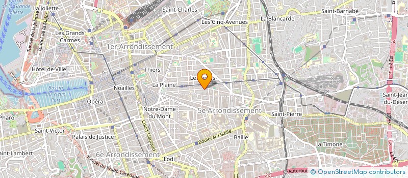 localisation de l'entreprise MONSIEUR SEBASTIEN MALLEN  MARSEILLE