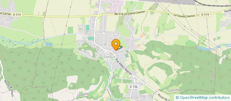 localisation de l'entreprise MONSIEUR SEBASTIEN MALLET  IZEAUX