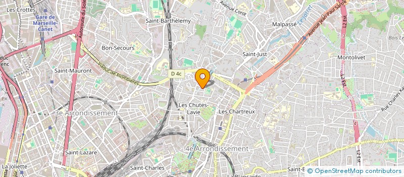 localisation de l'entreprise MONSIEUR SEBASTIEN MALLET à MARSEILLE
