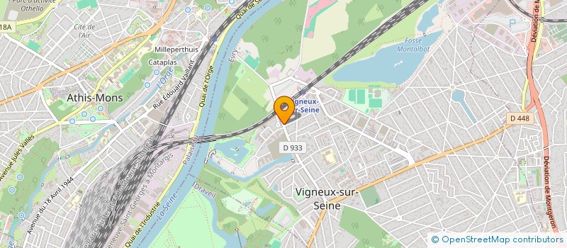 localisation de l'entreprise MONSIEUR SEBASTIEN MALORON à VIGNEUX-SUR-SEINE