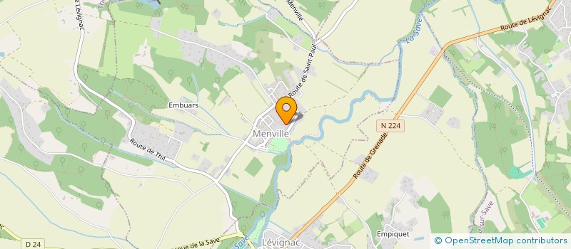 localisation de l'entreprise MONSIEUR SEBASTIEN MAMPRIN  MENVILLE