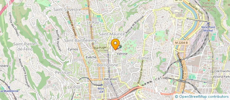 localisation de l'entreprise MONSIEUR SEBASTIEN MANAIGO à NICE