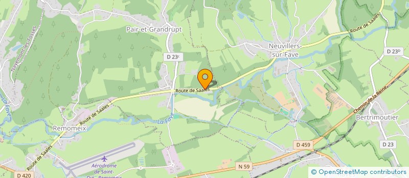 localisation de l'entreprise MONSIEUR SEBASTIEN MANDRAS  SAINT-MICHEL-SUR-MEURTHE