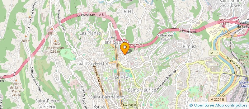 localisation de l'entreprise MONSIEUR SEBASTIEN MANEGAT à NICE