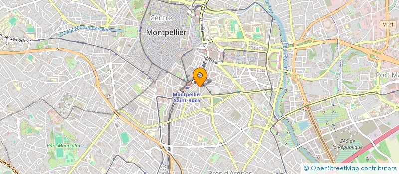 localisation de l'entreprise MONSIEUR SEBASTIEN MANENC à MONTPELLIER