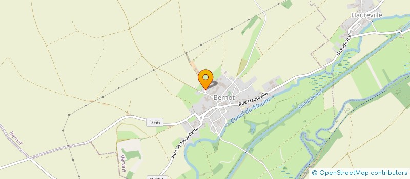 localisation de l'entreprise MONSIEUR SEBASTIEN MANSARD  BERNOT