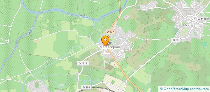 localisation de l'entreprise MONSIEUR SEBASTIEN MANZANARES  MIREPEISSET