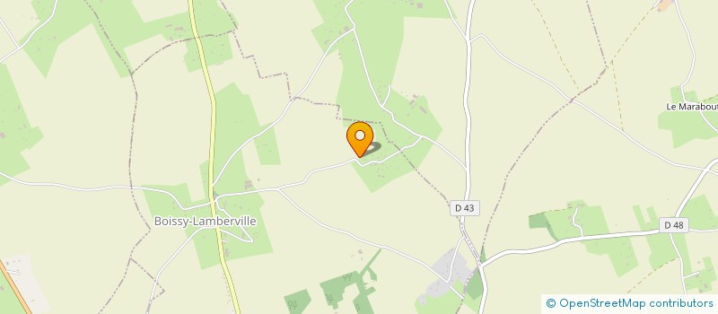 localisation de l'entreprise MONSIEUR SEBASTIEN MARAIS à BOISSY-LAMBERVILLE