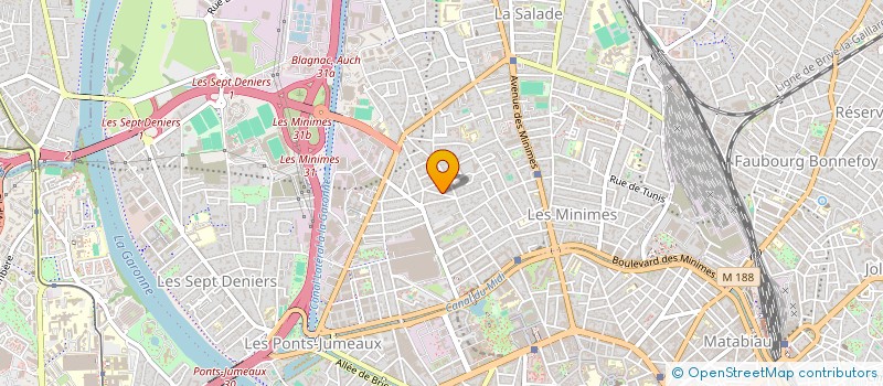 localisation de l'entreprise MONSIEUR SEBASTIEN MARAUIX à TOULOUSE