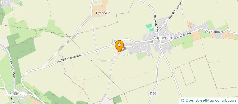 localisation de l'entreprise MONSIEUR SEBASTIEN MARC  AUPPEGARD